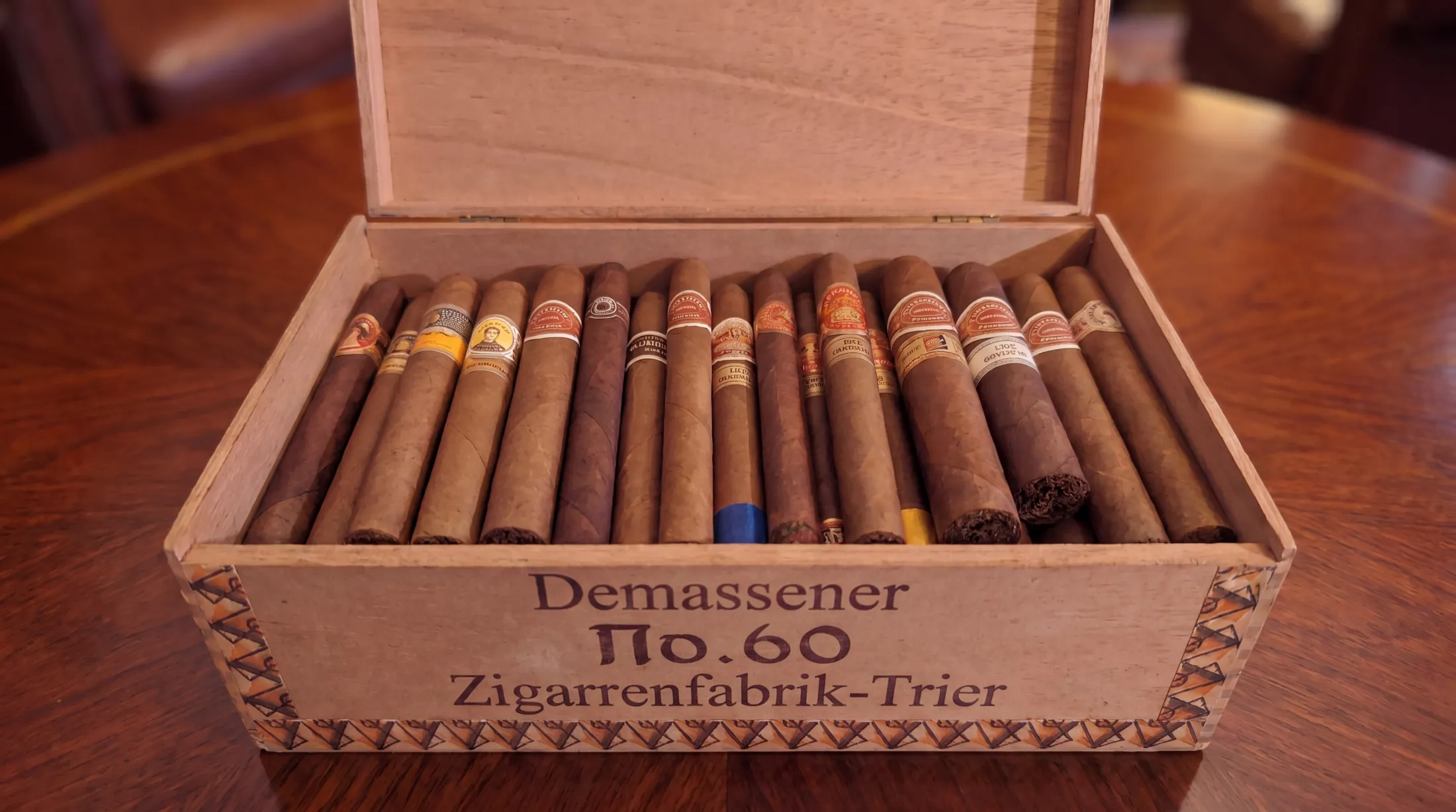 Hochwertige Zigarren aus der Sammlung des Trier Zigarrenclubs